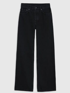 Anine Bing Hugh Jeans | Size 25 | Vintage Black